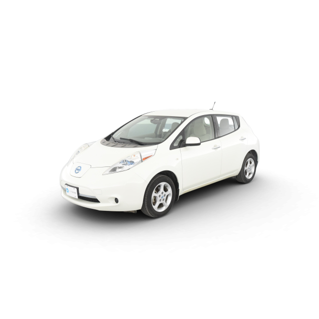 2012 nissan leaf sv deals hatchback 4d